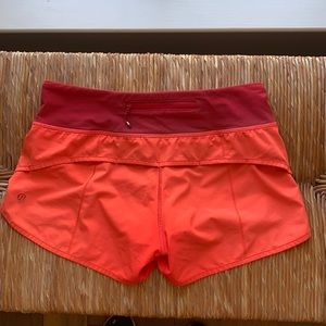Lululemon speed up shorts